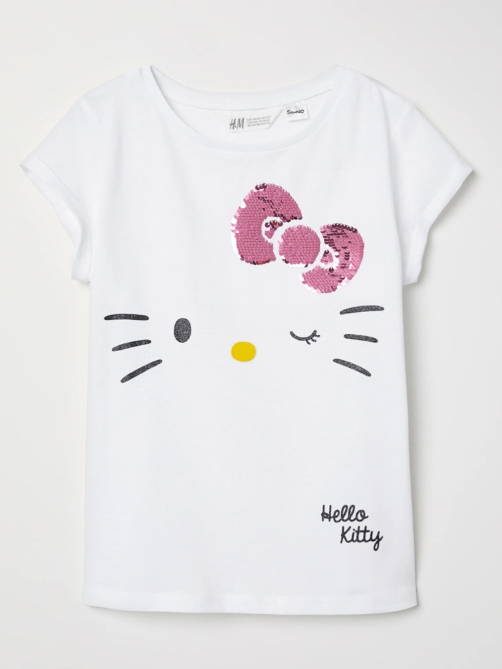 Flip sequin Hello Kitty tee